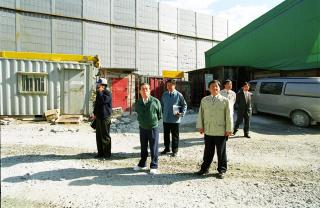 대형공사장 방문