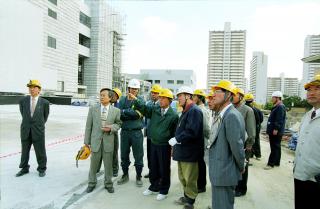대형공사장 방문