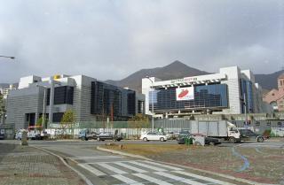 시민회관 공사현장