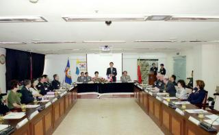 해외 자매단체(캐나다 벨빌시.미국 클락스빌시) 방문 접견