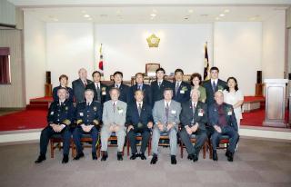 해외자매단체 의회 방문 영접