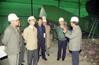 폐기물 재활용 연료시설 시찰