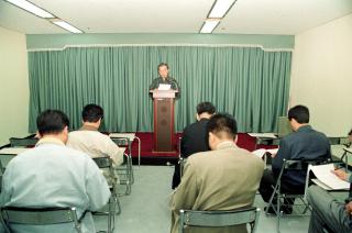 시장님 민주당 탈당 기자회견