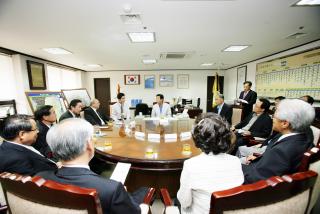 일본 아츠기시 민간경제협의회 접견
