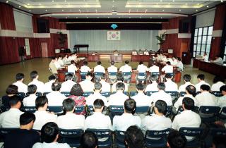 96 주요업무 추진상황보고회