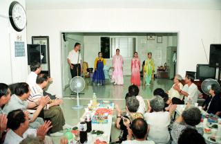 한양아파트 노인정 연극 무용공연