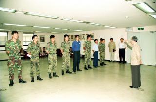 공익근무요원 전역식