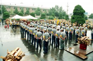 을지연습 실제훈련 참관(희성전선)