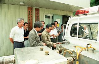 방역차량 전달식