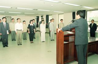 인사발령 사령장 교부