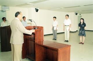 사령장 교부 (세무계장 외)