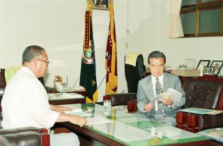 관내 초,중,고 학교장 방문인사