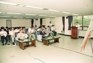 재정구의원 당면현안사업 보고회