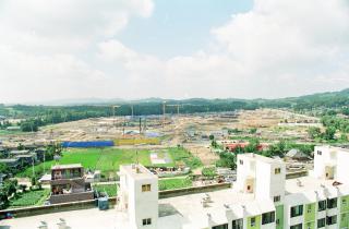 당동택지개발지역 전경