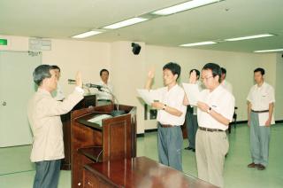 인사발령 사령장 교부