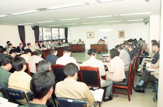 계장,동장.각 실과소장 확대 간부회의