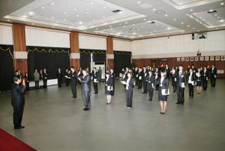 인사발령 임용장 교부 (신규)