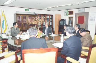 일본 가나가와현 아츠키시 관계자 방문 접견