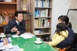 군포1동 이동시장실