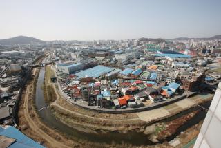 당정동 공업지역 전경