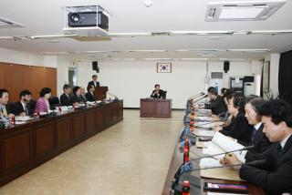 초등학교장과의 간담회