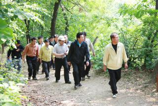 5월중 민생현장투어(수리산 등산로)