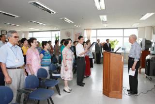 수봉노인대학 개강식