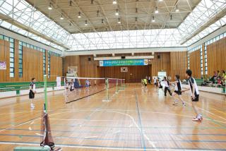 강원 양양군청 배드민턴동호회 방문 친선경기