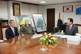 불우이웃 사랑의쌀 전달식