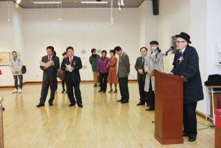 제9회 한국서예협회 군포지부 전시회