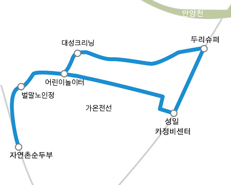 공단옛길 이미지 - 자세한 설명은 하단 텍스트 참조