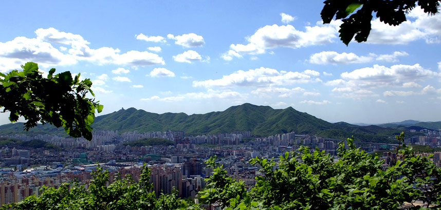 수리산 전경