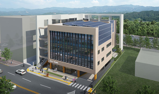 가족센터 건립 조감도 